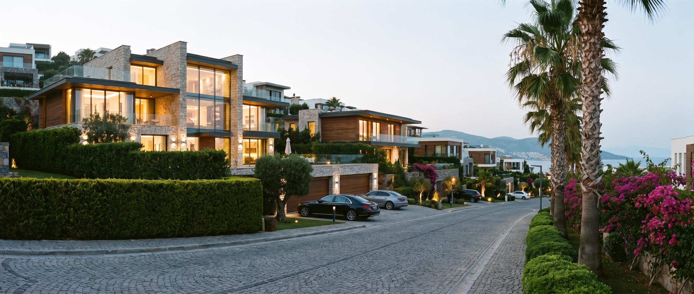 Calle residencial donde una inmobiliaria premium trabaja captación de propietarios